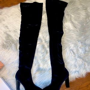 Velvet High Booties